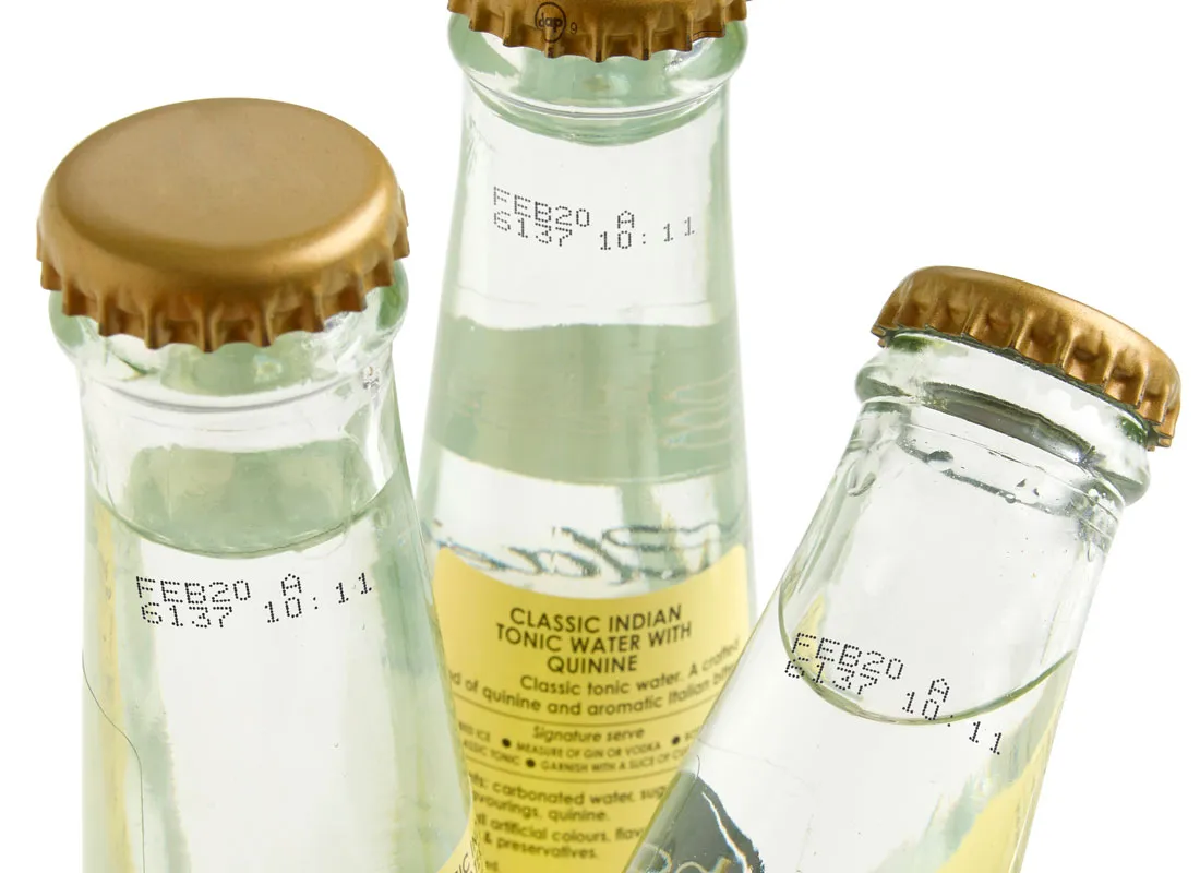 CODIERUNG AUF GLASFLASCHEN