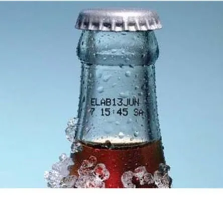 CODIERUNG AUF GLASFLASCHEN