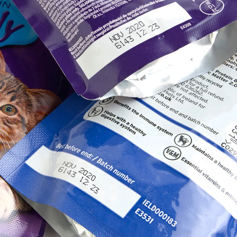 CODIERUNG AUF FLEXIBLEN VERPACKUNGEN